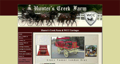 Desktop Screenshot of horsecarriages.com